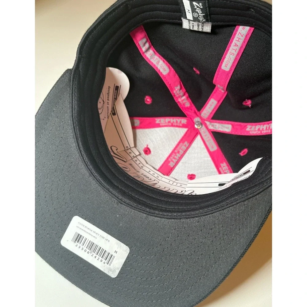 Savannah Bananas PARTY ANIMALS Zephyr Flex Fit Hat | Black | Medium